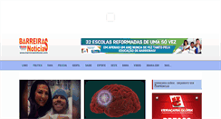 Desktop Screenshot of barreirasnoticias.com